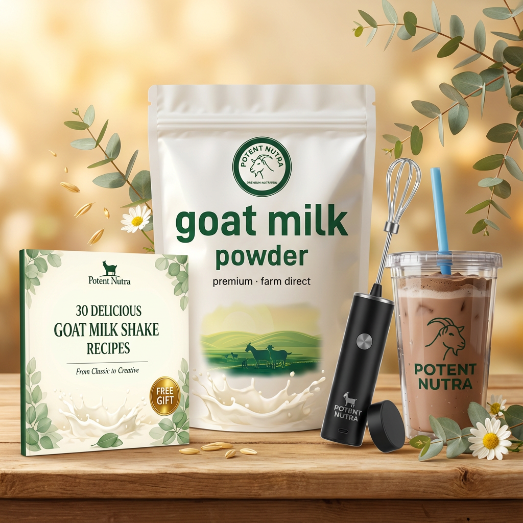 Potent Nutra™ Raw Goat Milk Powder