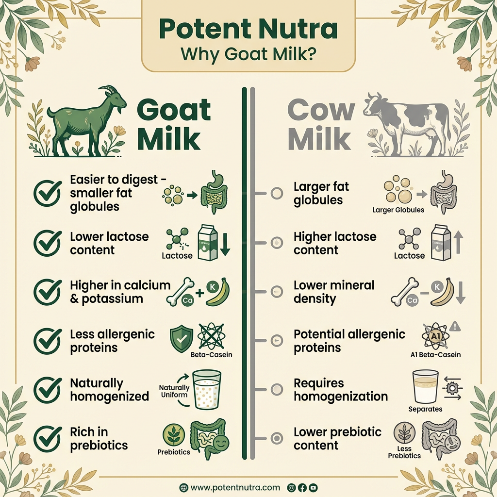Potent Nutra Goat Milk Powder
