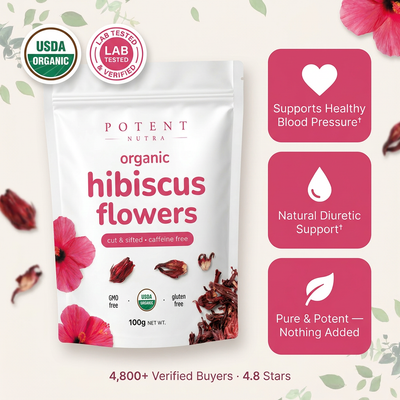 Organic Hibiscus Flowers
