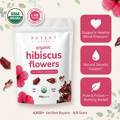 Organic Hibiscus Flowers