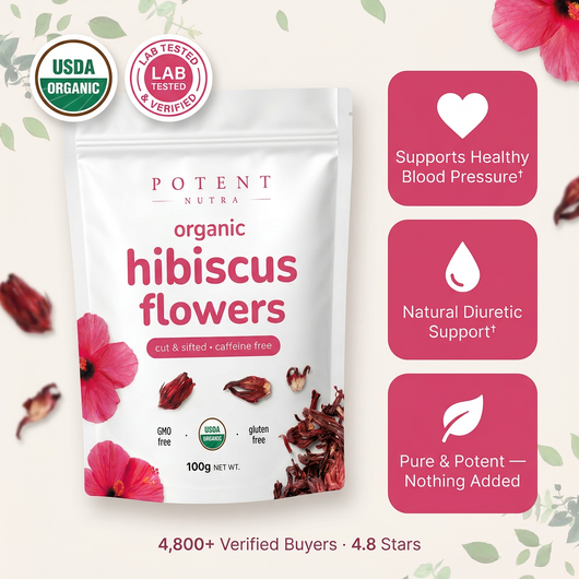 Organic Hibiscus Flowers
